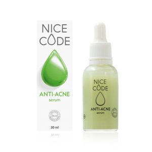 Натуральная сыворотка для лица ANTI-ACNE NICE CODE, 30 мл